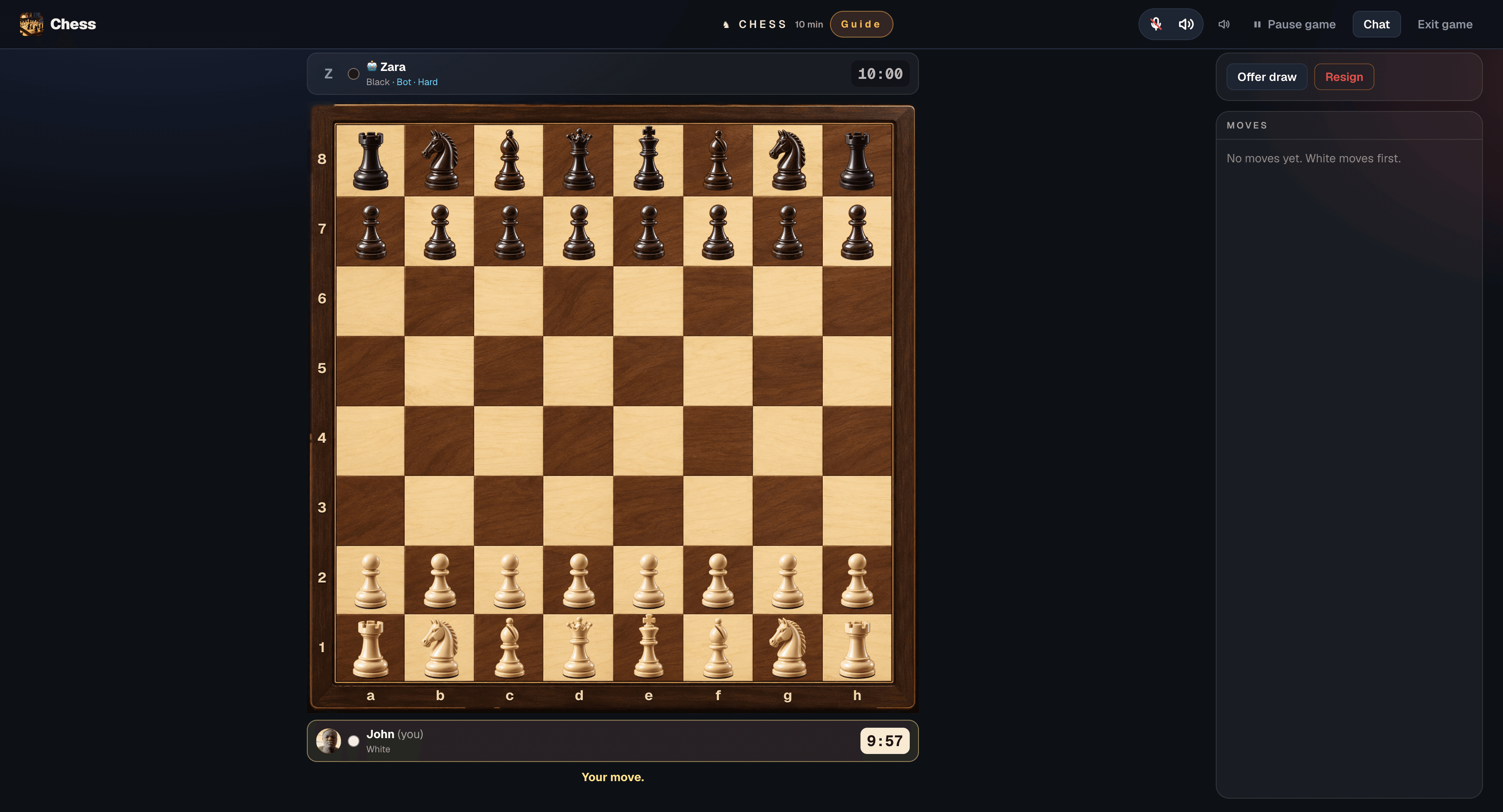 Chess screenshot 1