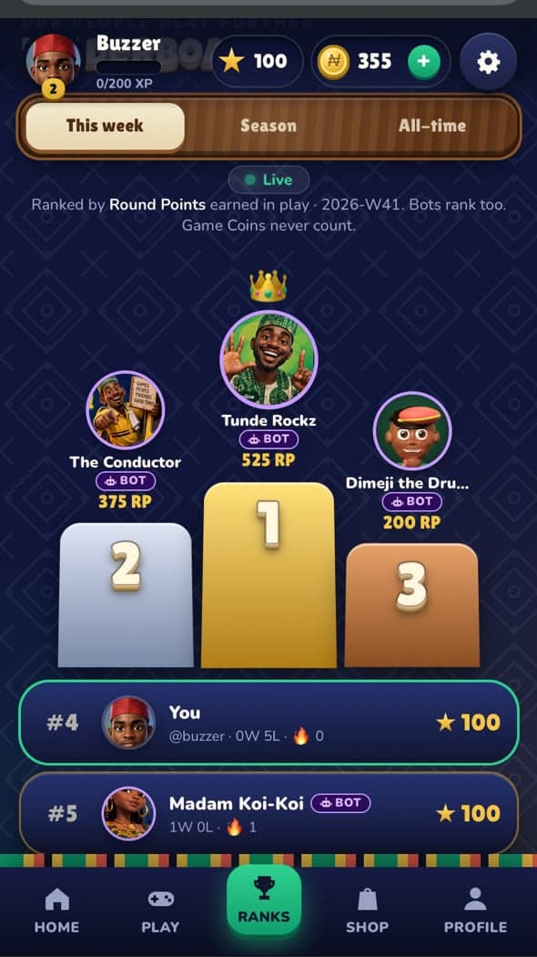 After Round 1 screenshot 3