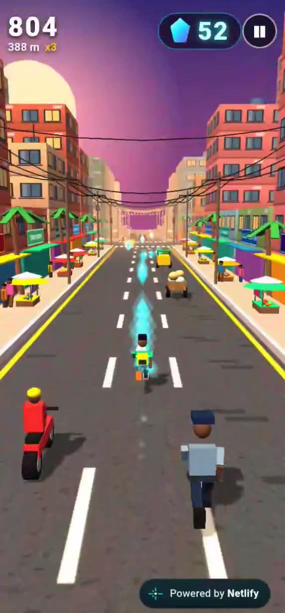 Kryptonyte Race screenshot 1
