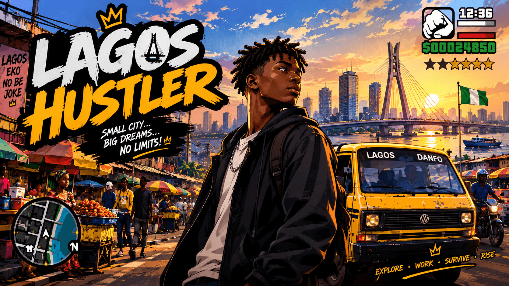 LAGOS HUSTLER cover