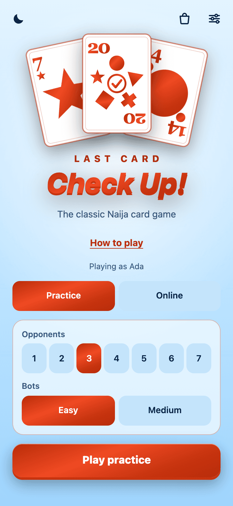 Last card, CheckUp! cover
