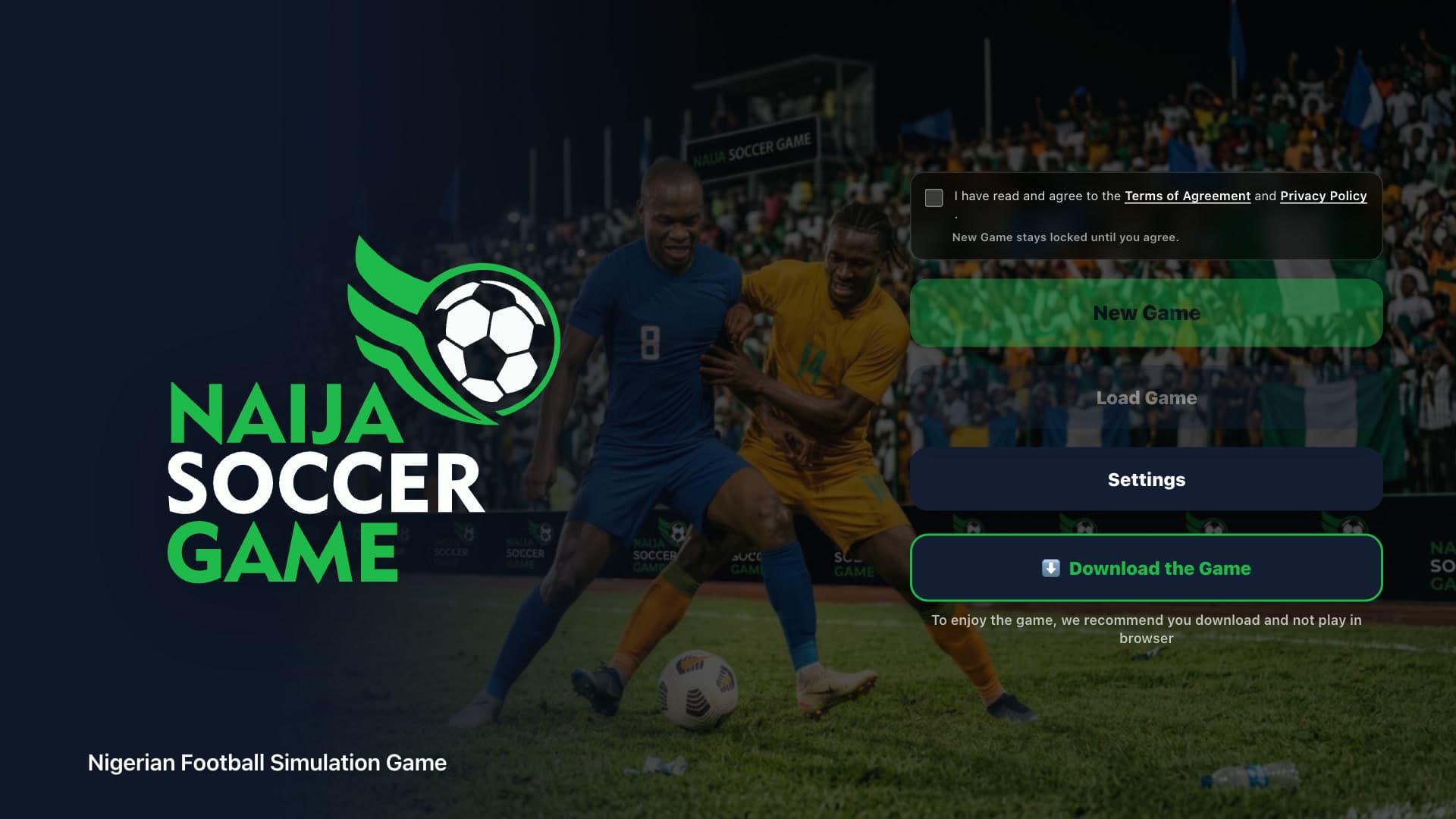Naija Soccer Game cover