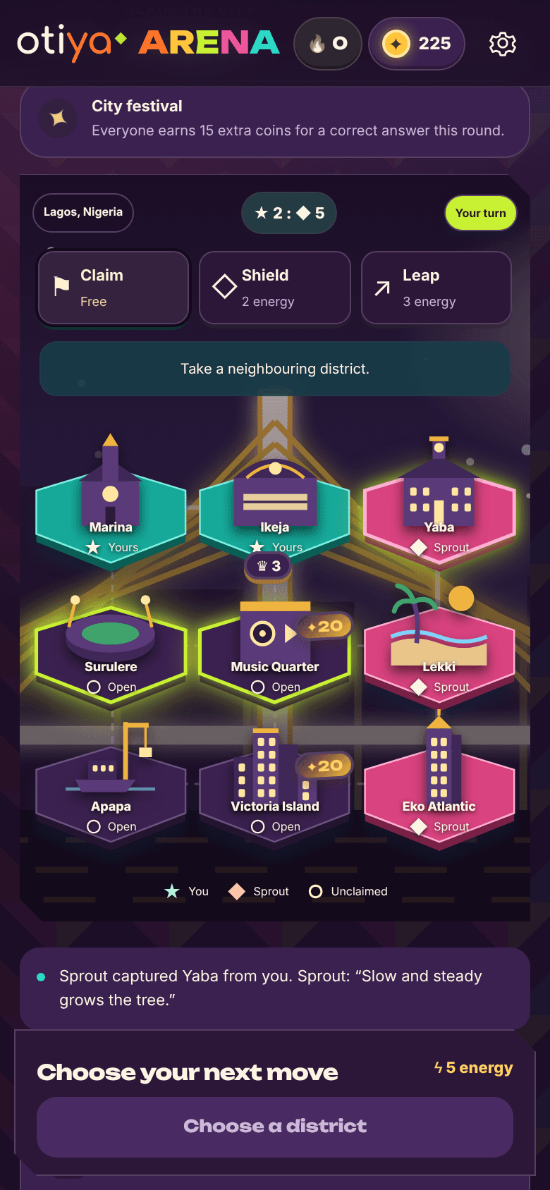 Otiya Arena screenshot 1