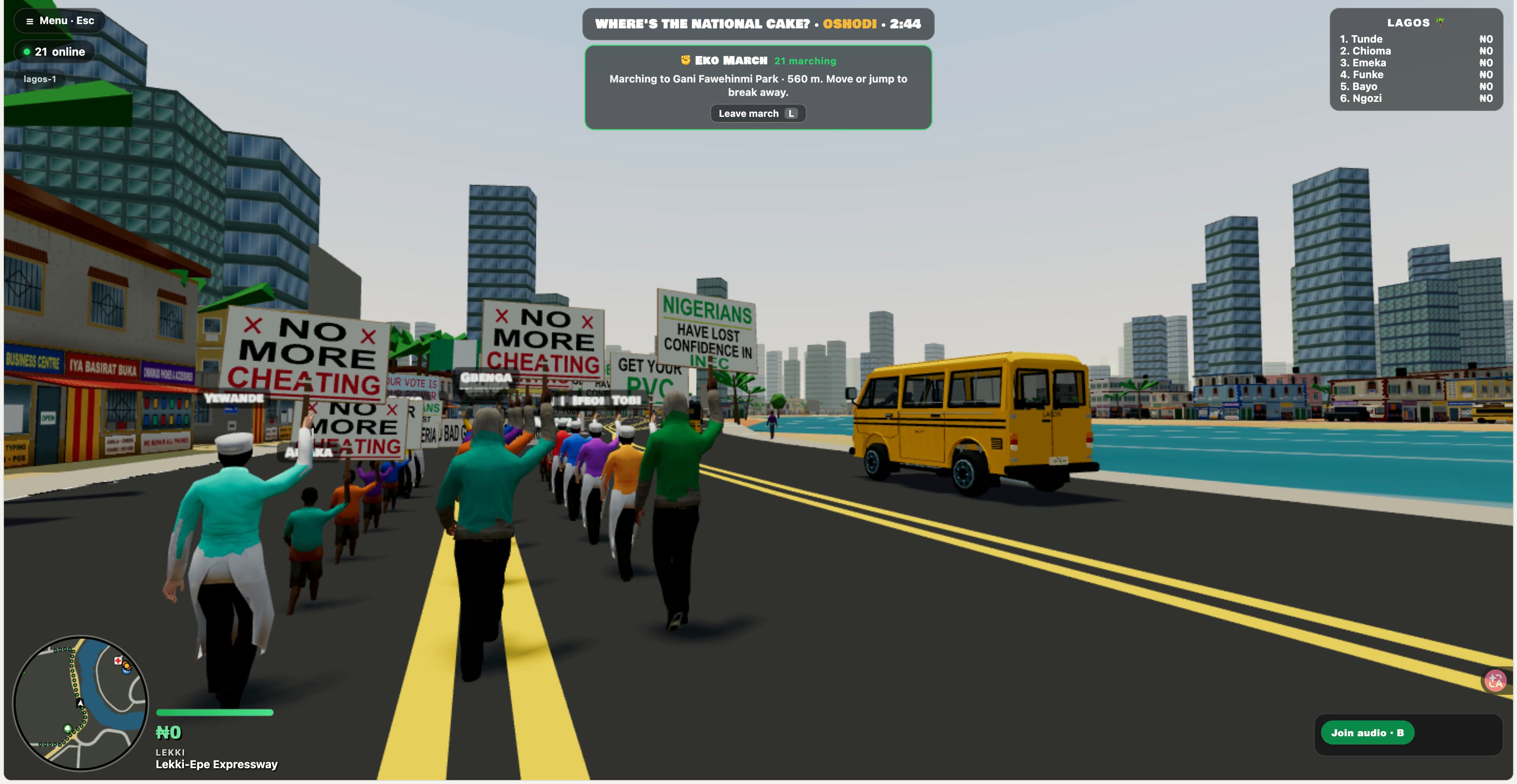 Surviving Nigeria: Lagos screenshot 1