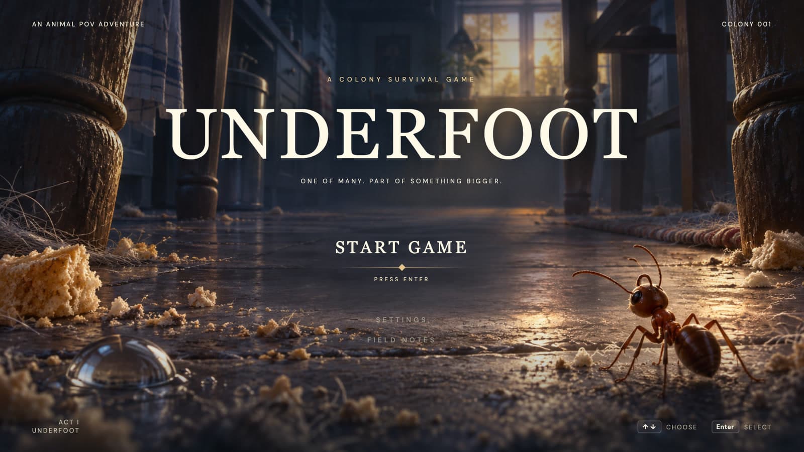 Underfoot cover
