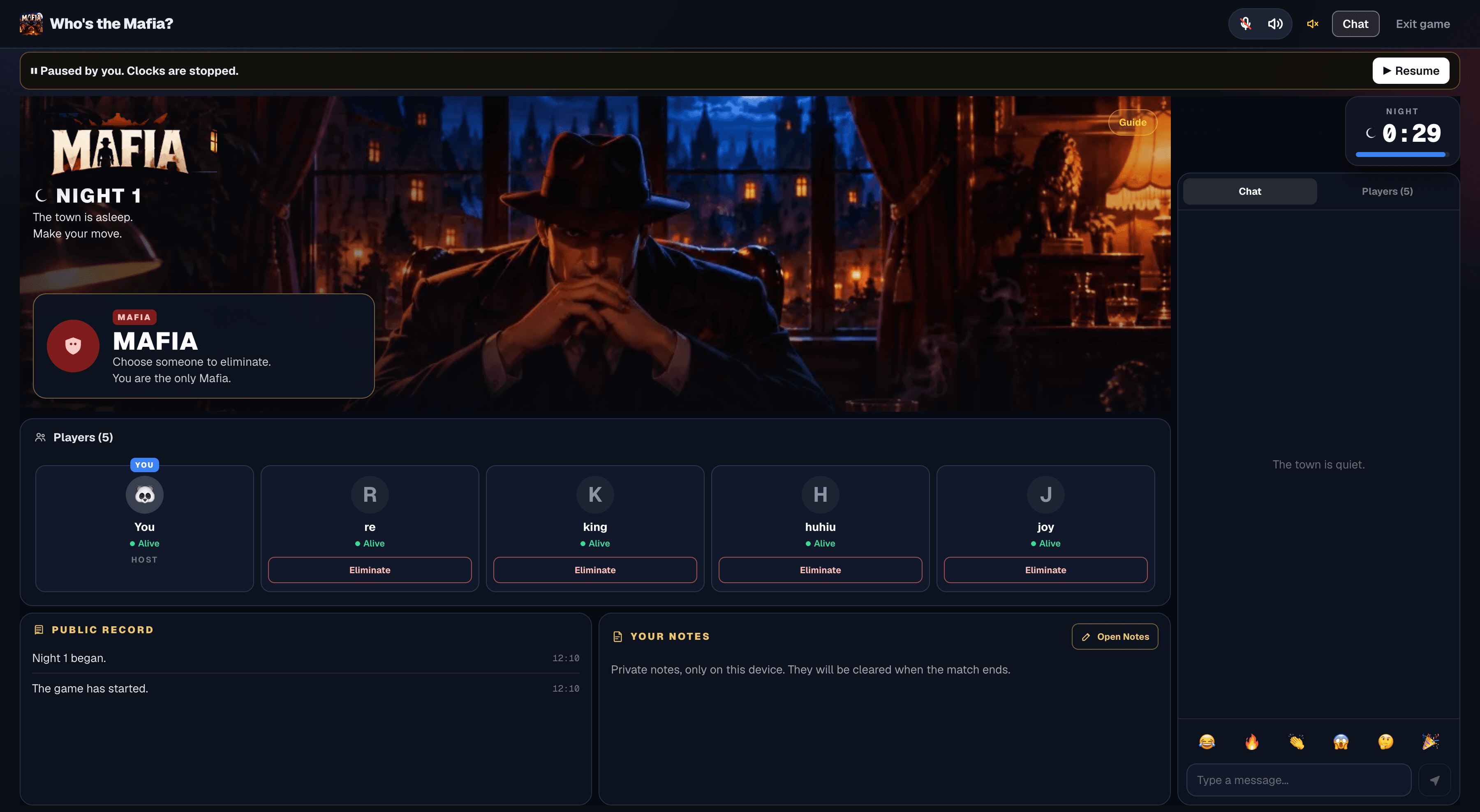 Who's the Mafia? screenshot 1